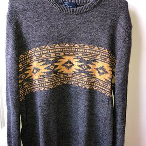 gap gray sweater (mens)